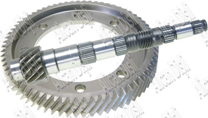 02K409143H, OEM:02K409143H, GOLF 4 Crown wheel pinion, Crown wheel pinion, High quality crown wheel production  100% Turkish made